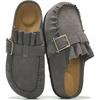 Charcoal Suede