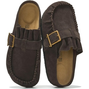 image:imageProject Cloud 100 Genuine Leather Clogs for Women  Womens Mules amp ClogsBitter Chocolate Suede