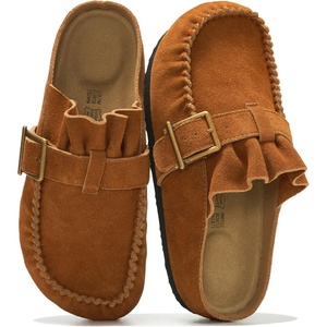 image:imageProject Cloud 100 Genuine Leather Clogs for Women  Womens Mules amp ClogsWhiskey Suede