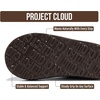 image:image100 Genuine Leather Kids slippers Slip On Shearling Lined Toddler slippersDark Chocolate Suede  Dreamon