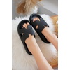 image:imageProject Cloud House Slippers Womens Sandals  NonSlip and Lightweight Recovery Slippers for Women Beach Essentials Water Slides for Women Pillow Strap Black 75