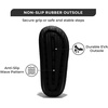 image:imageProject Cloud House Slippers Womens Sandals  NonSlip and Lightweight Recovery Slippers for Women Beach Essentials Water Slides for Women Pillow Strap Black 75