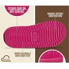 image:image100 Genuine Leather Girls Boots Water Resistant Ankle Boots for GirlsFuschia Suede