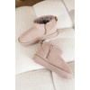 image:image100 Genuine Leather Girls Boots Water Resistant Ankle Boots for GirlsPink