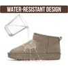 image:image100 Genuine Leather Womens Boots FurLined Booties Ankle Boots for WomenSage Suede