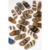 image:image100 Genuine Leather Womens Sandals Slides for Women Everyday Sandals WomenBrown Distressed