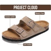 image:image100 Genuine Leather Womens Sandals Slides for Women Everyday Sandals WomenDriftwood Genuine Suede