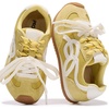 image:imageFashion Sneakers for Girls Girls Shoes with strechlaces for Easy Slip inLight Yellow