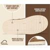 image:image100 Genuine Leather Clogs for Kids Kids Clogs with Backstrap Fall ShoesWheat Suede