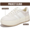 image:imagePlatform Sneakers for Girls LaceUp Girls shoes  Platform Shoes For GirlsOffwhite