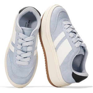 image:imagePlatform Sneakers for Girls LaceUp Girls shoes  Platform Shoes For GirlsSky Blue