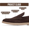 image:image100 Genuine Leather Loafers for Mens Venetian Mens Loafers  Shoes for MenBrown Suede