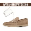 image:image100 Genuine Leather Loafers for Mens Venetian Mens Loafers  Shoes for MenCamel Genuine Suede