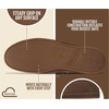 image:image100 Genuine Leather Loafers for Men Easy Slip on Mens Loafers  Men ShoesChestnut Suede
