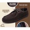 image:image100 Genuine Leather Loafers for Men Easy Slip on Mens Loafers  Men ShoesChoco Brown Suede