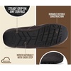 image:image100 Genuine Leather Mens Slippers SlipOn Mens Shoes Loafers for MenChoco Brown Leather