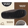 image:image100 Genuine Leather Mens Slippers SlipOn Mens Shoes Loafers for MenGrey Suede
