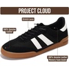 image:image100 Genuine Leather Sneakers for Men Easy Slipon Shoes for Men Men ShoesBlack