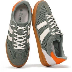 image:image100 Genuine Leather Sneakers for Men Easy Slipon Shoes for Men Men ShoesOlive
