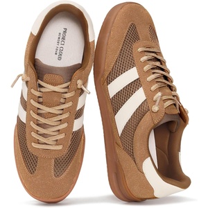 image:image100 Genuine Leather Sneakers for Men Easy Slipon Shoes for Men Men ShoesTan