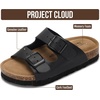 image:image100 Genuine Leather Sandals for kids Slides for Boys amp Girls Kids sandalsBlack Leather