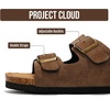 image:image100 Genuine Leather Sandals for kids Slides for Boys amp Girls Kids sandalsBrown Sugar