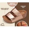 image:imageGirls Sandals with Adjustable Buckle Kids Sandals Wedge Sandals for GirlsRose Gold