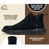 image:imageProject Cloud Genuine Leather Boots For Men  Ankle Chelsea Mens BootsBlack Suede