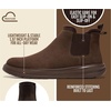 image:imageProject Cloud Genuine Leather Boots For Men  Ankle Chelsea Mens BootsMocha Suede