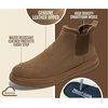 image:imageProject Cloud Genuine Leather Boots For Men  Ankle Chelsea Mens BootsSaddle Suede