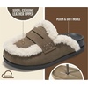 image:imageProject Cloud Girls Clogs 100 Genuine Leather Fuzzy Clogs for GirlMushroom Suede