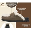 image:imageProject Cloud Girls Clogs 100 Genuine Leather Fuzzy Clogs for GirlMushroom Suede