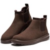 image:imageProject Cloud Genuine Leather Boots For Men  Ankle Chelsea Mens BootsMocha Suede